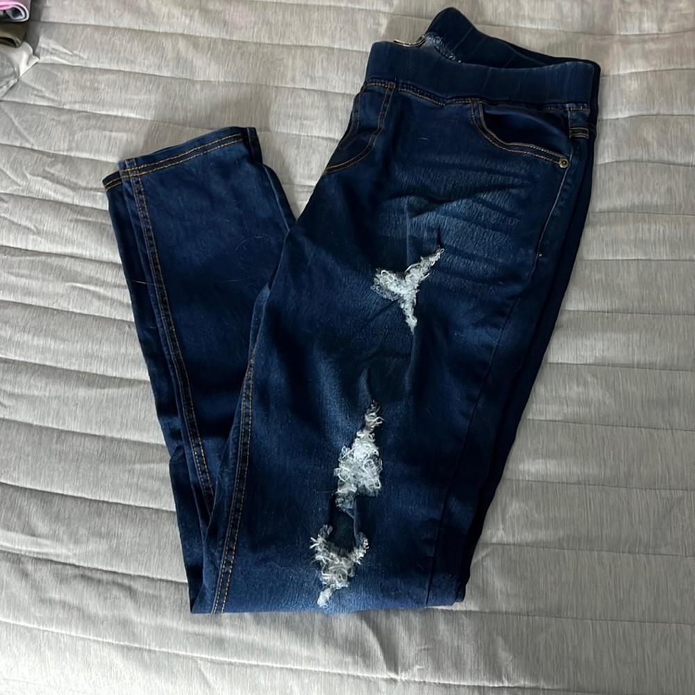 Distressed Jeans
